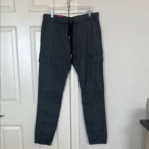 Civil Society Dark Gray Cargo Pants for Men